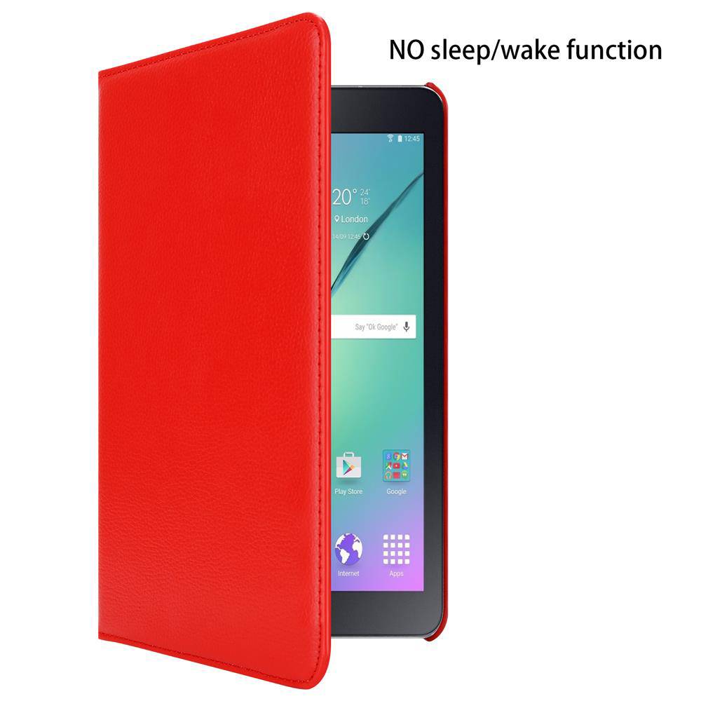Cadorabo Hülle für Samsung Galaxy Tab S2 (8 Zoll) Tablet Schutz Hülle in Rot Schutzhülle Etui Case Tasche Cover