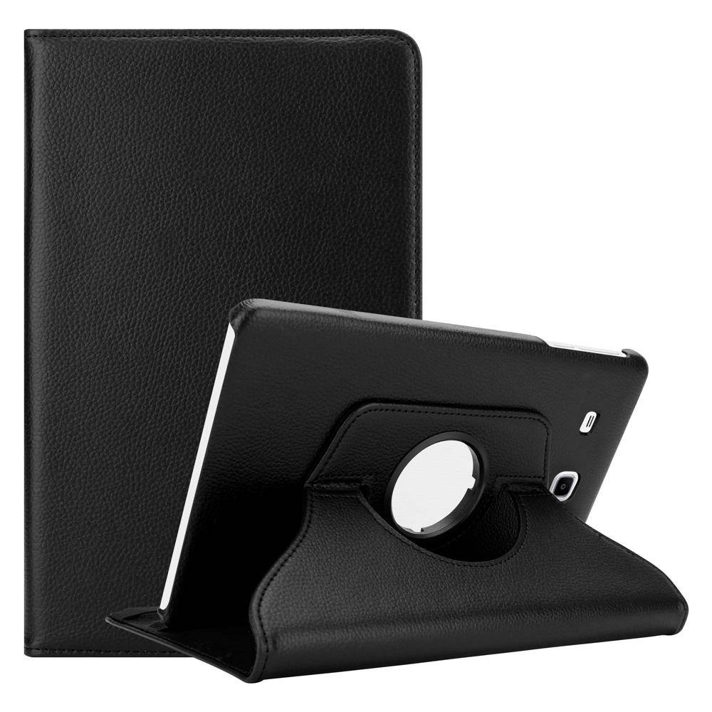 Cadorabo Hülle für Samsung Galaxy Tab E (9.6 Zoll) Tablet Schutz Hülle in Schwarz Schutzhülle Etui Case Tasche Cover