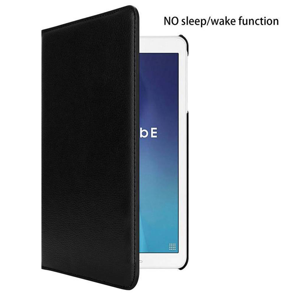 Cadorabo Hülle für Samsung Galaxy Tab E (9.6 Zoll) Tablet Schutz Hülle in Schwarz Schutzhülle Etui Case Tasche Cover