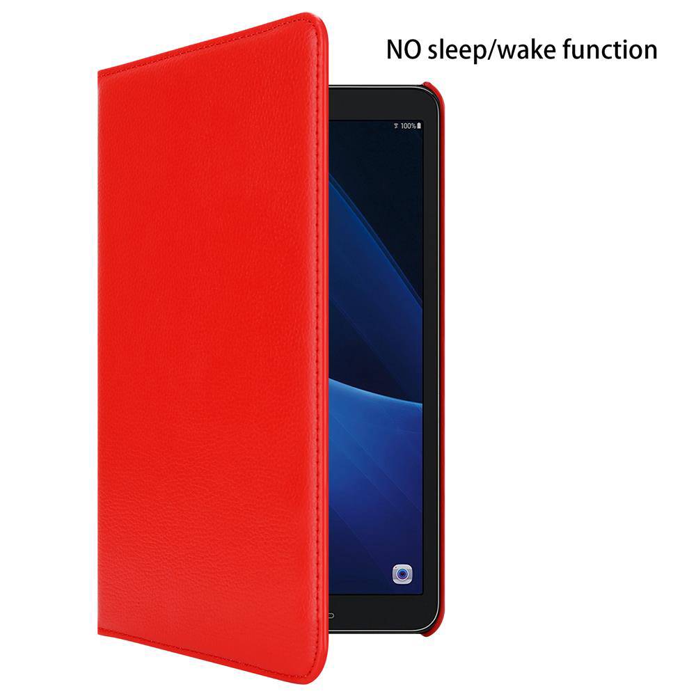 Cadorabo Hülle für Samsung Galaxy Tab A 2016 (10.1 Zoll) Tablet Schutz Hülle in Rot Schutzhülle Etui Case Tasche Cover