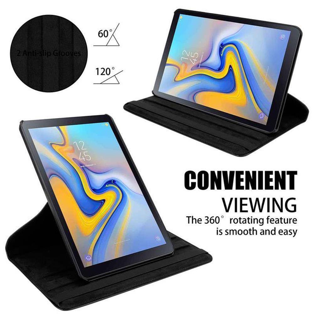Cadorabo Hülle für Samsung Galaxy Tab A (10.5 Zoll) Tablet Schutz Hülle in Schwarz Schutzhülle Etui Case Tasche Cover