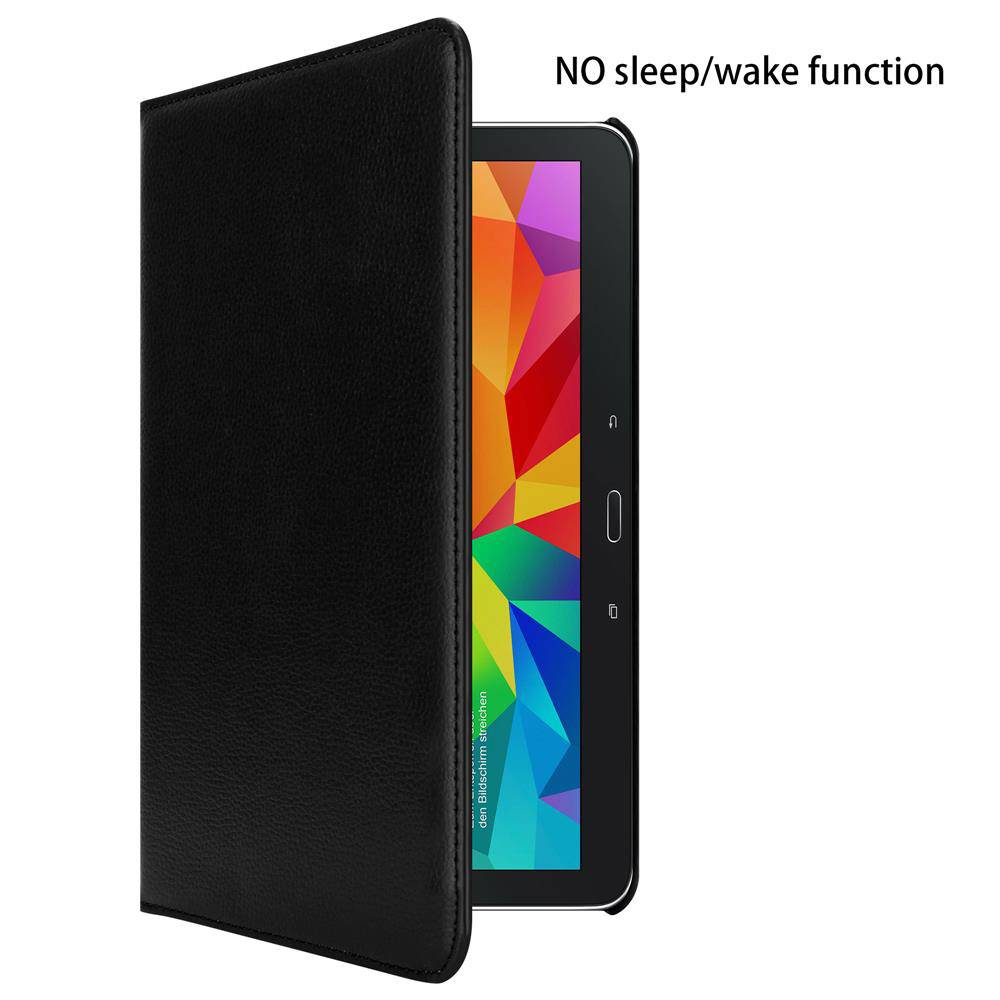 Cadorabo Hülle für Samsung Galaxy Tab 4 (10.1 Zoll) Tablet Schutz Hülle in Schwarz Schutzhülle Etui Case Tasche Cover