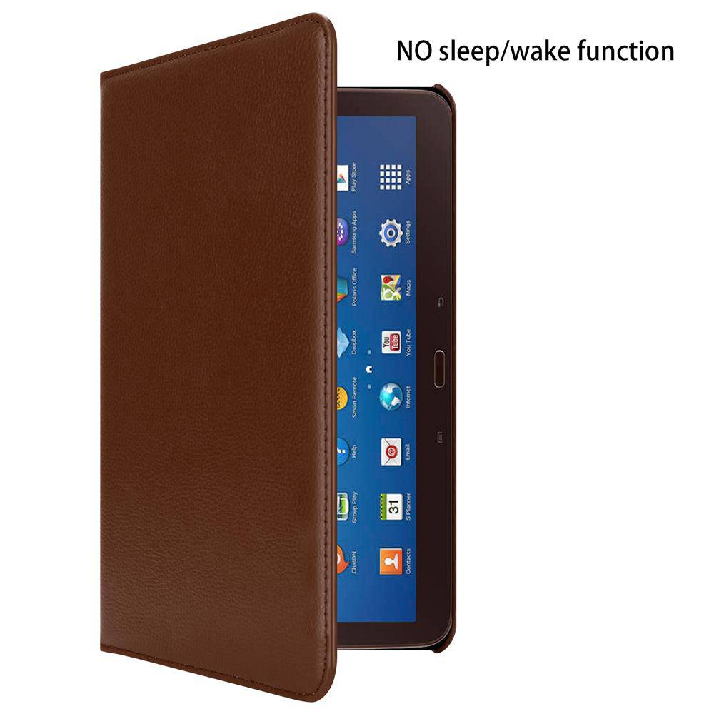 Cadorabo Hülle für Samsung Galaxy Tab 3 (10.1 Zoll) Tablet Schutz Hülle in Braun Schutzhülle Etui Case Tasche Cover