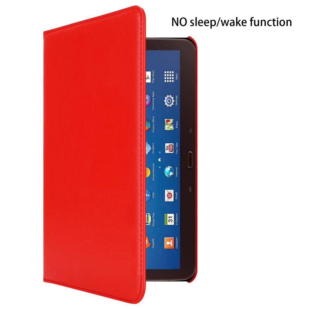 Cadorabo Hülle für Samsung Galaxy Tab 3 (10.1 Zoll) Tablet Schutz Hülle in Rot Schutzhülle Etui Case Tasche Cover