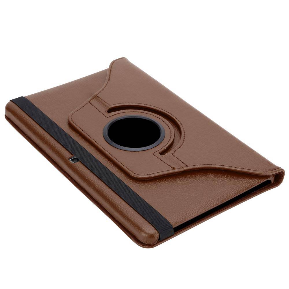 Cadorabo Hülle für Samsung Galaxy NOTE 10.1 2014 / Tab PRO 10.1 Tablet Schutz Hülle in Braun Schutzhülle Etui Case