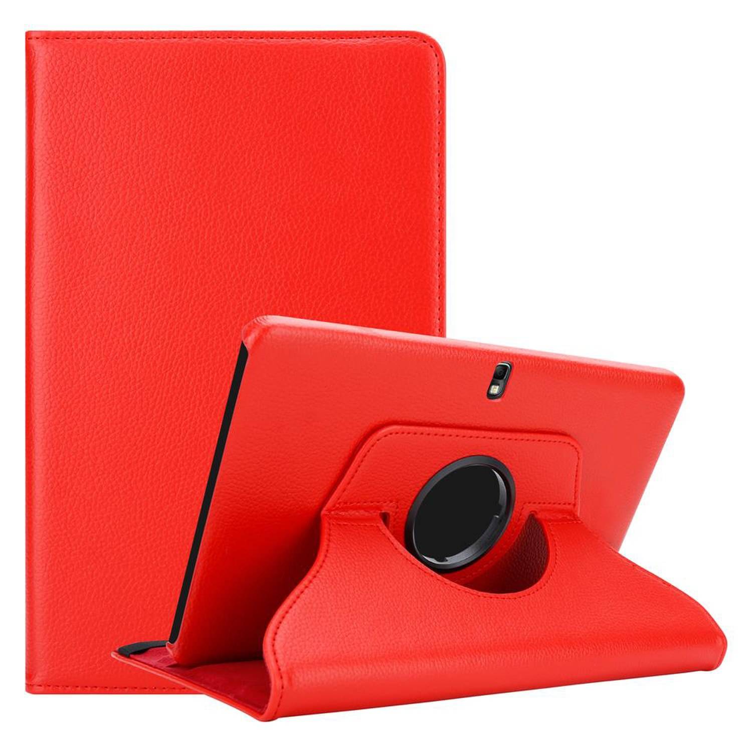 Cadorabo Hülle für Samsung Galaxy NOTE 10.1 2014 / Tab PRO 10.1 Tablet Schutz Hülle in Rot Schutzhülle Etui Case Tasche