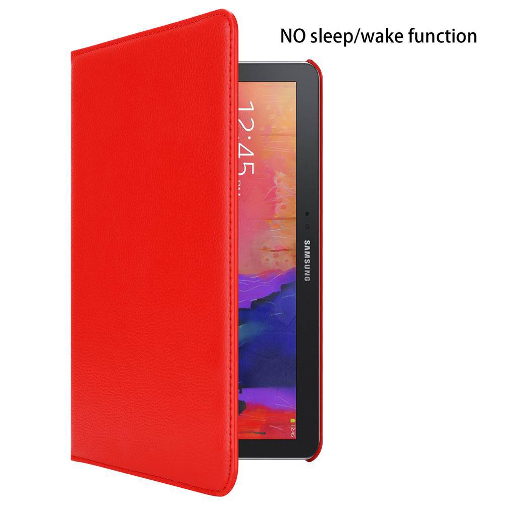 Cadorabo Hülle für Samsung Galaxy NOTE 10.1 2014 / Tab PRO 10.1 Tablet Schutz Hülle in Rot Schutzhülle Etui Case Tasche