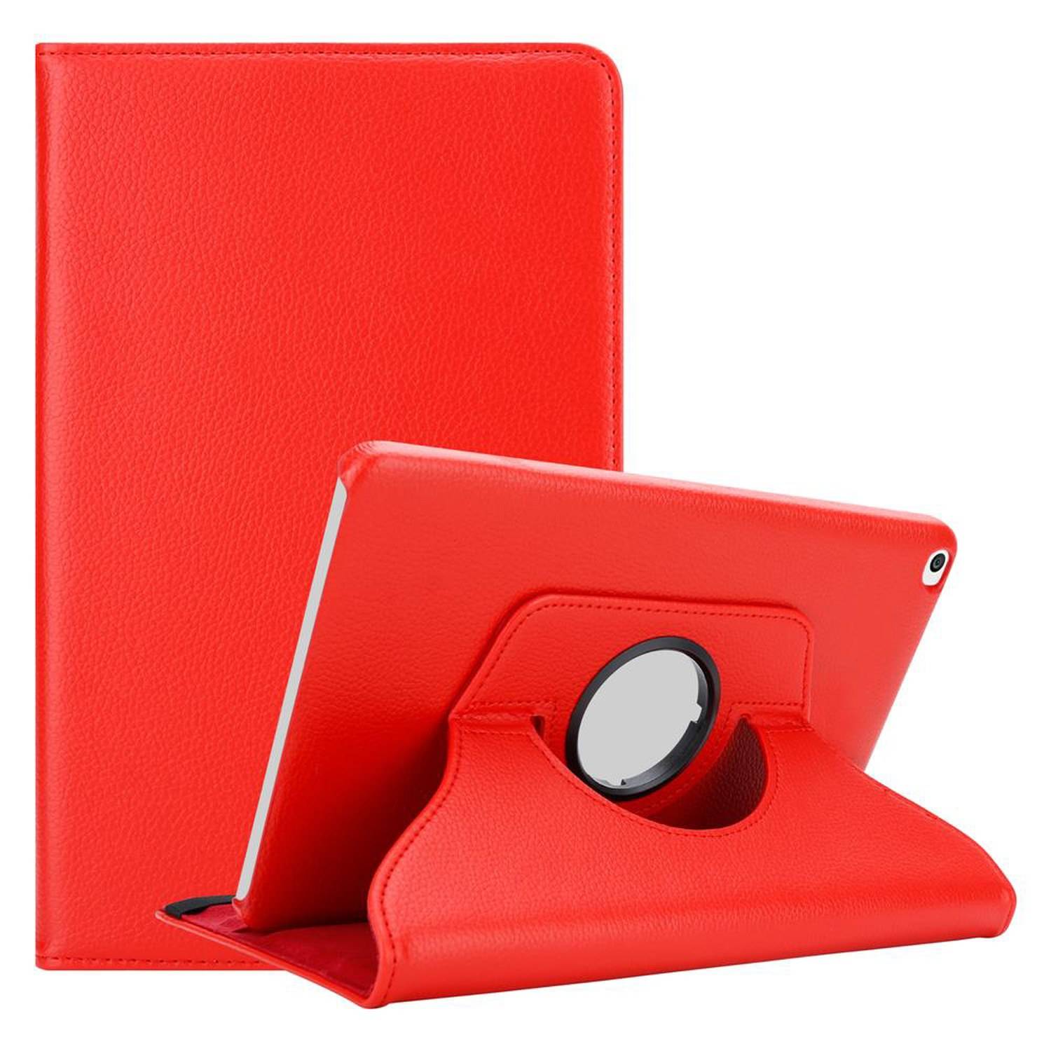 Cadorabo Hülle für Huawei MediaPad T1 10 (10.0 Zoll) Tablet Schutz Hülle in Rot Schutzhülle Etui Case Tasche Cover
