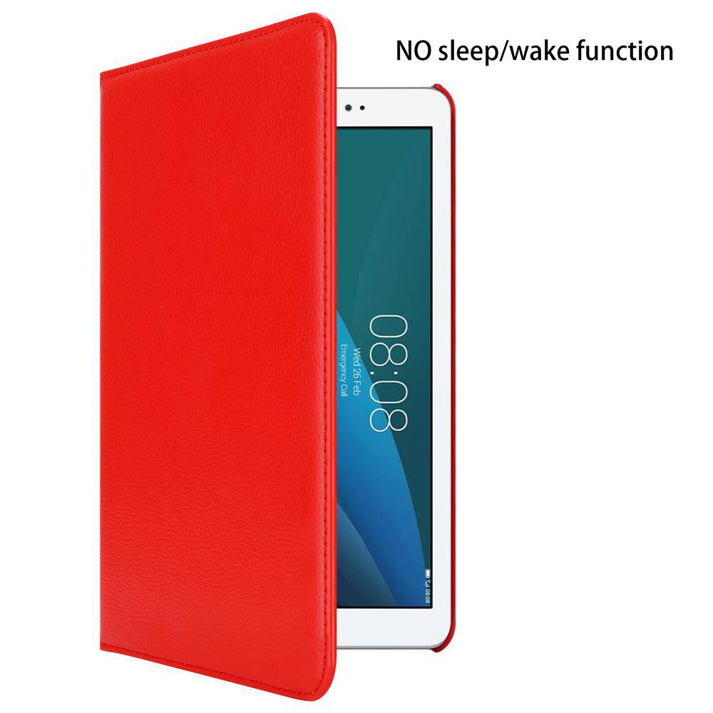 Cadorabo Hülle für Huawei MediaPad T1 10 (10.0 Zoll) Tablet Schutz Hülle in Rot Schutzhülle Etui Case Tasche Cover