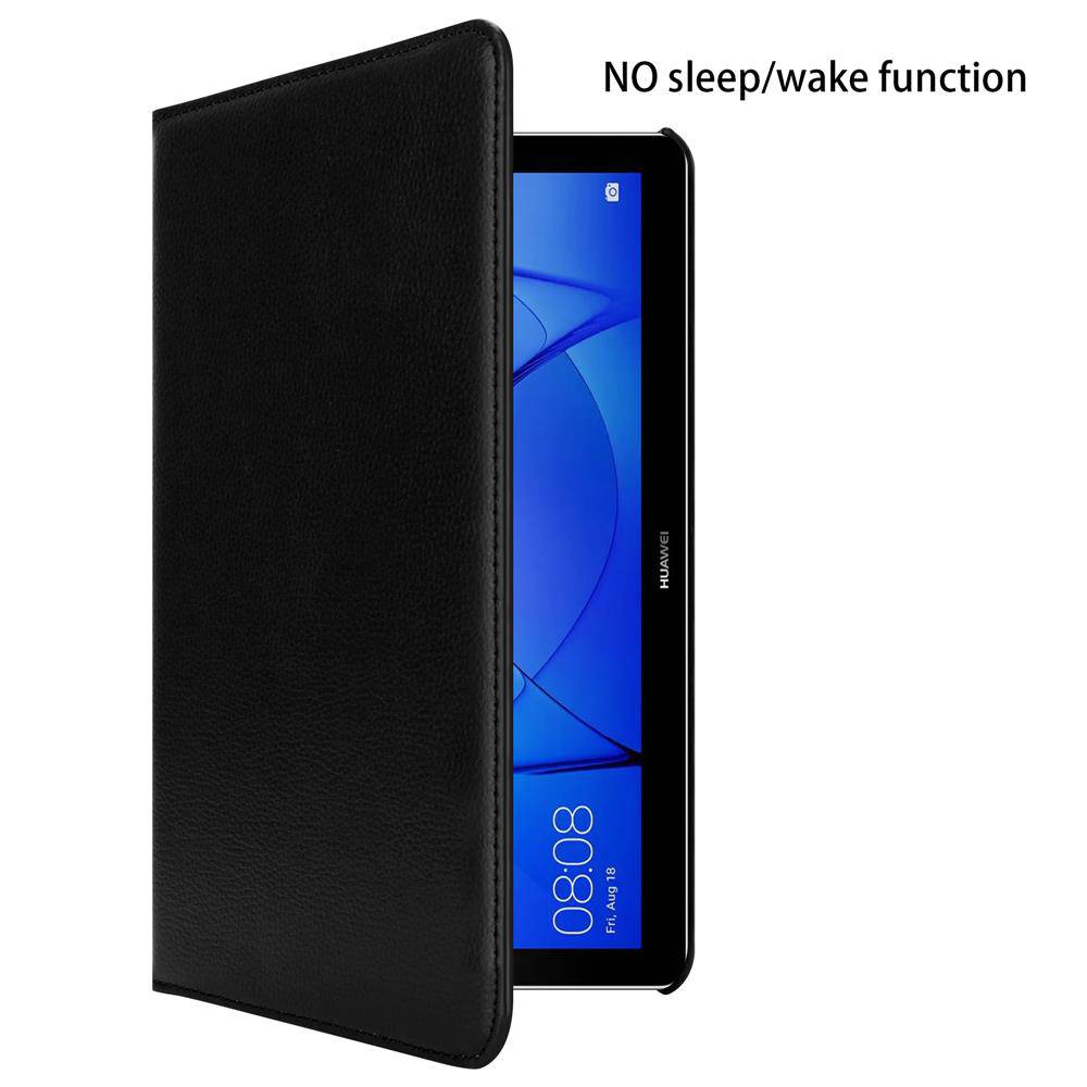 Cadorabo Hülle für Huawei MediaPad T3 10 (9.6 Zoll) Tablet Schutz Hülle in Schwarz Schutzhülle Etui Case Tasche Cover