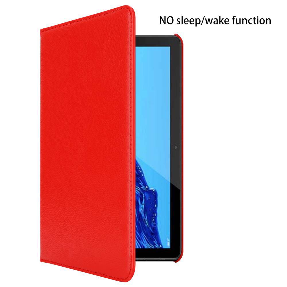 Cadorabo Hülle für Huawei MediaPad T5 10 (10.1 Zoll) Tablet Schutz Hülle in Rot Schutzhülle Etui Case Tasche Cover