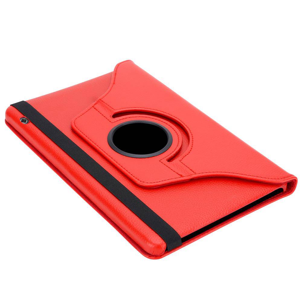 Cadorabo Hülle für Huawei MediaPad T5 10 (10.1 Zoll) Tablet Schutz Hülle in Rot Schutzhülle Etui Case Tasche Cover