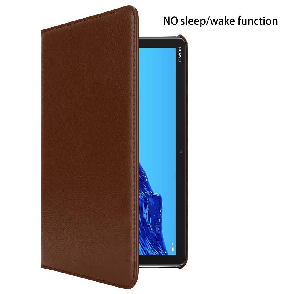 Cadorabo Hülle für Huawei MediaPad M5 LITE 10 (10.1 Zoll) Tablet Schutz Hülle in Braun Schutzhülle Etui Case Tasche