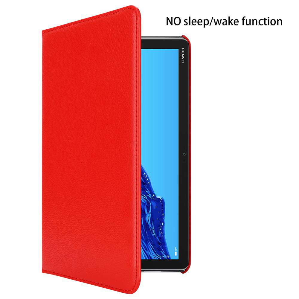 Cadorabo Hülle für Huawei MediaPad M5 LITE 10 (10.1 Zoll) Tablet Schutz Hülle in Rot Schutzhülle Etui Case Tasche Cover