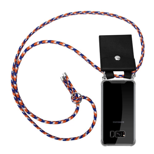 Cadorabo Schutzhülle für Samsung Galaxy S8 PLUS Hülle in Blau Handy Kette Kordel abnehmbares Etui Cadorabo Schutzhülle für Samsung Galaxy S8 PLUS Hülle in Blau Handy Kette Kordel abnehmbares Etui