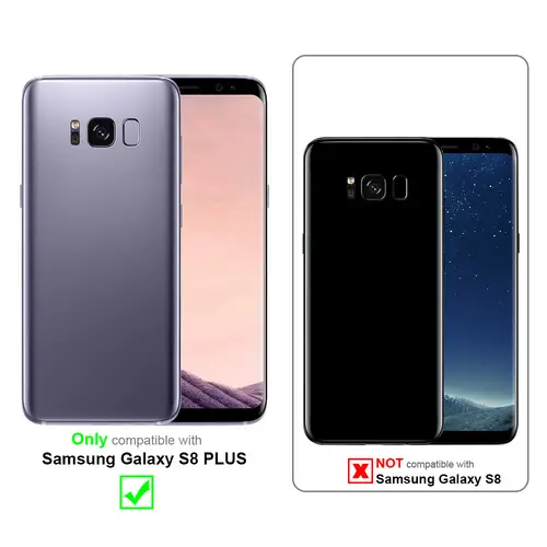 Cadorabo Schutzhülle für Samsung Galaxy S8 PLUS Hülle in Blau Handy Kette Kordel abnehmbares Etui Cadorabo Schutzhülle für Samsung Galaxy S8 PLUS Hülle in Blau Handy Kette Kordel abnehmbares Etui