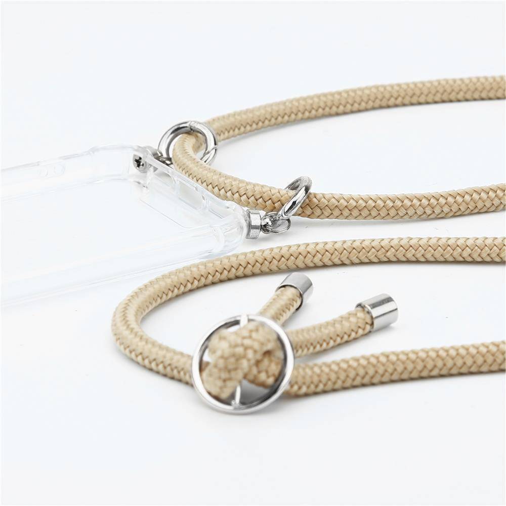 Cadorabo Schutzhülle für Sony Xperia XZ / XZs Hülle in Braun Handy Kette Kordel abnehmbares Etui