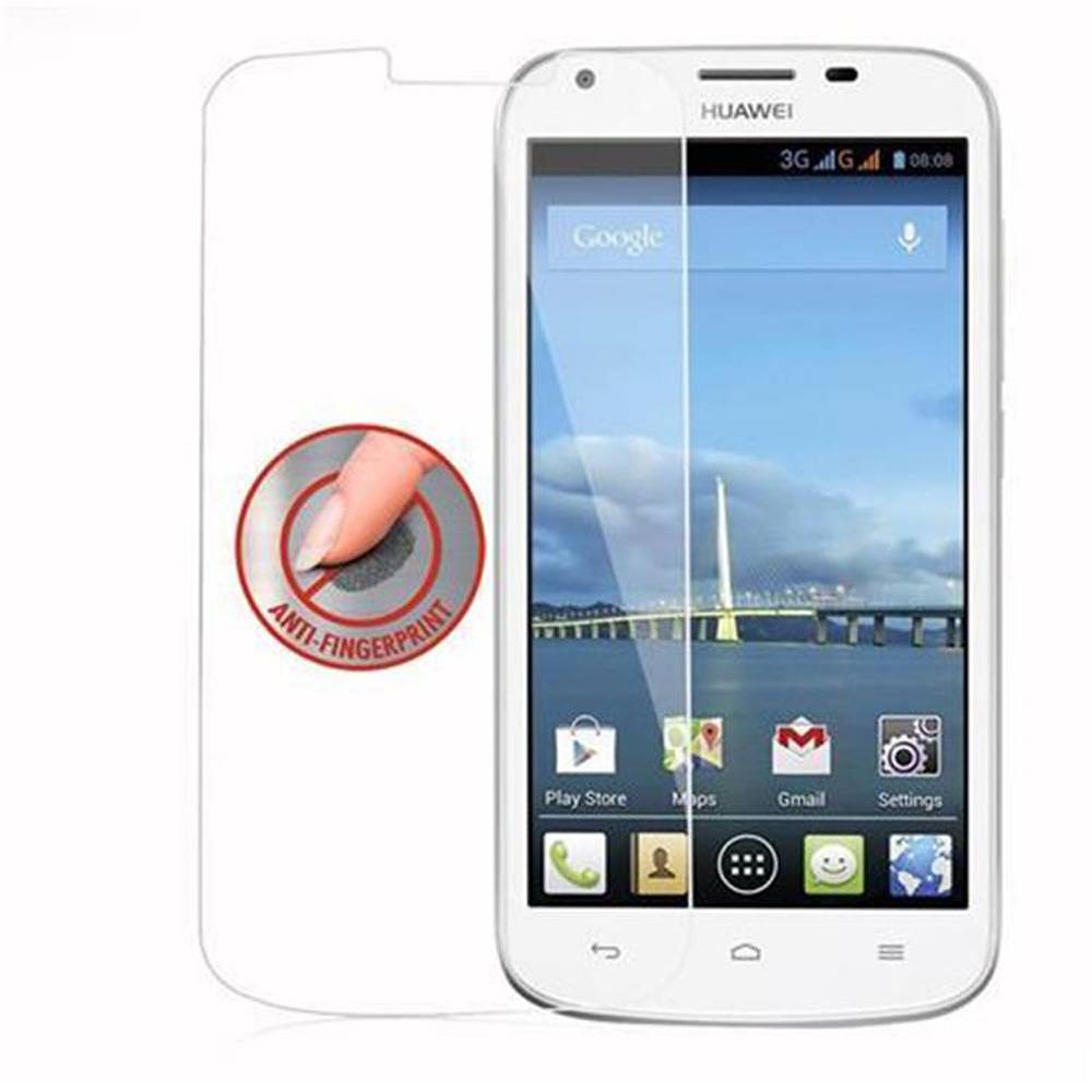 Cadorabo Panzer Folie für Huawei Ascend Y600 Schutzfolie in Transparent Gehärtetes Tempered Display-Schutzglas