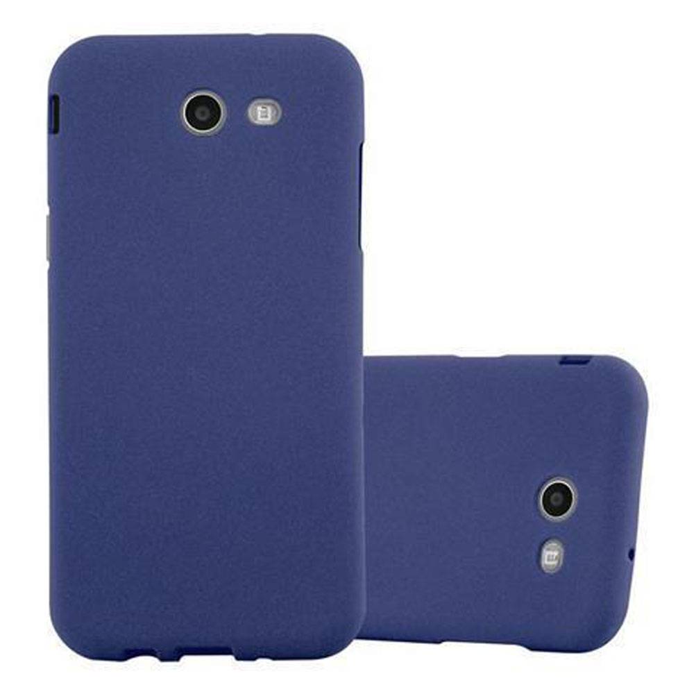 Cadorabo Schutzhülle für Samsung Galaxy J5 2017 US Version Hülle in Blau Handyhülle TPU Etui Cover Case