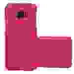 Cadorabo Schutzhülle für Samsung Galaxy S7 EDGE Hülle in Pink Etui Hard Case Handyhülle Cover