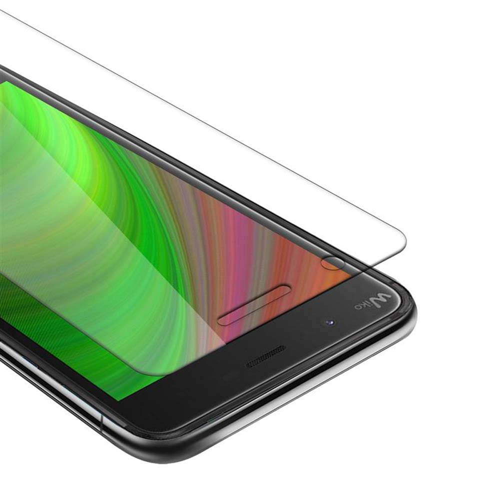 Cadorabo Panzer Folie für WIKO HARRY Schutzfolie in Transparent Gehärtetes Tempered Display-Schutzglas