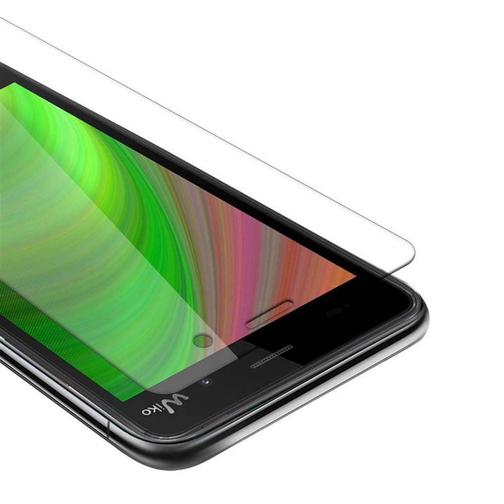 Cadorabo Panzer Folie für WIKO LENNY 3 Schutzfolie in Transparent Gehärtetes Tempered Display-Schutzglas