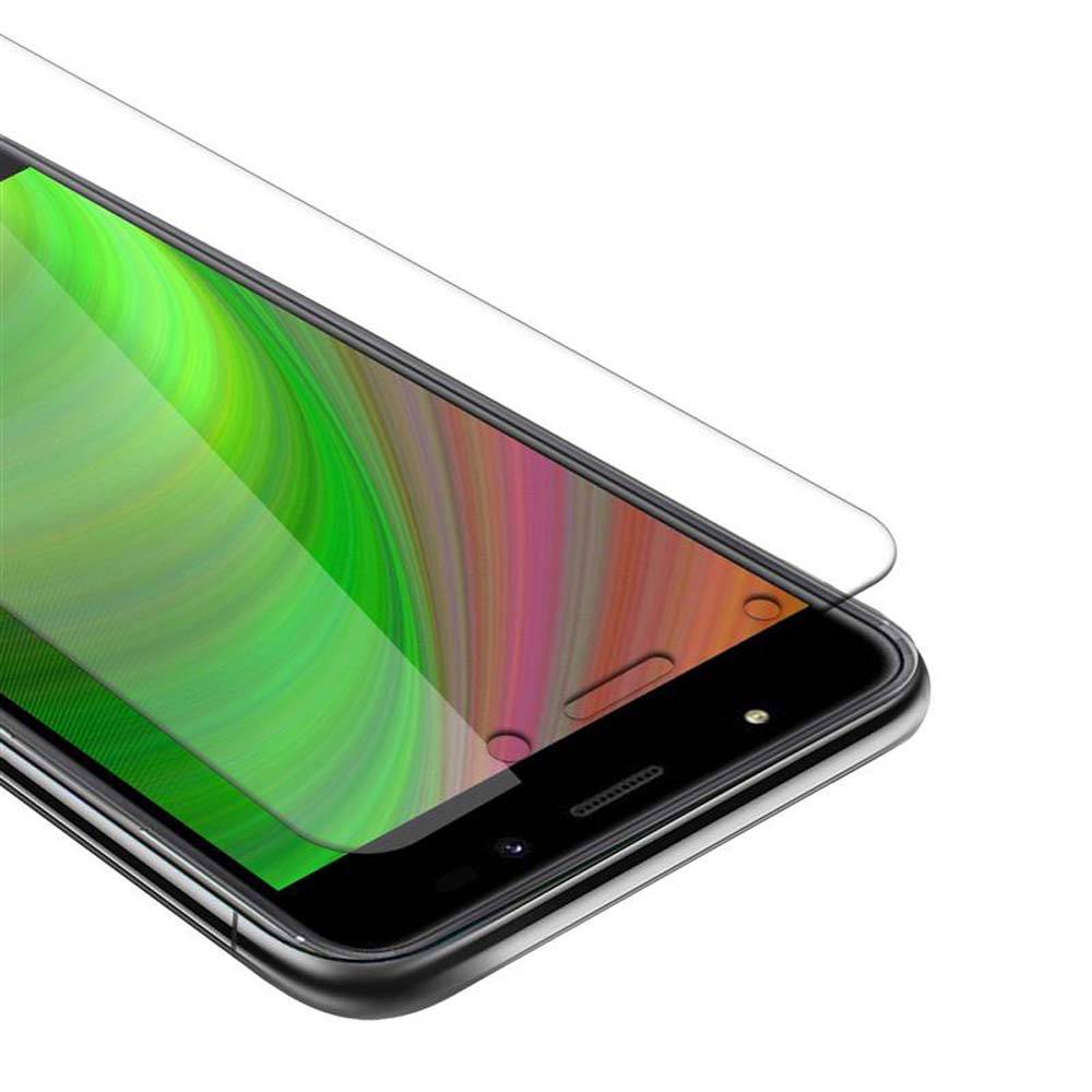 Cadorabo Panzer Folie für WIKO U FEEL PRIME Schutzfolie in Transparent Gehärtetes Tempered Display-Schutzglas