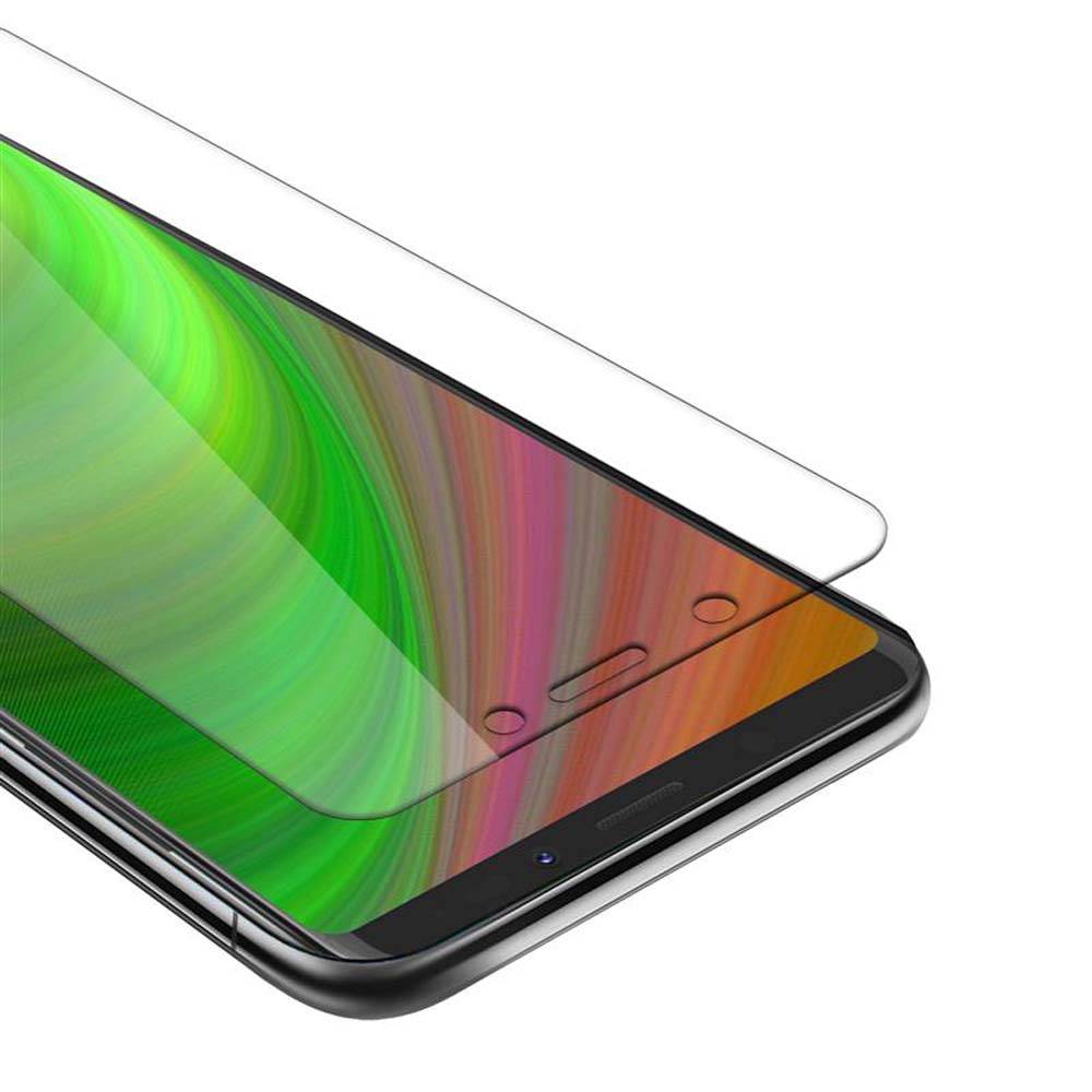 Cadorabo Panzer Folie für WIKO VIEW Schutzfolie in Transparent Gehärtetes Tempered Display-Schutzglas