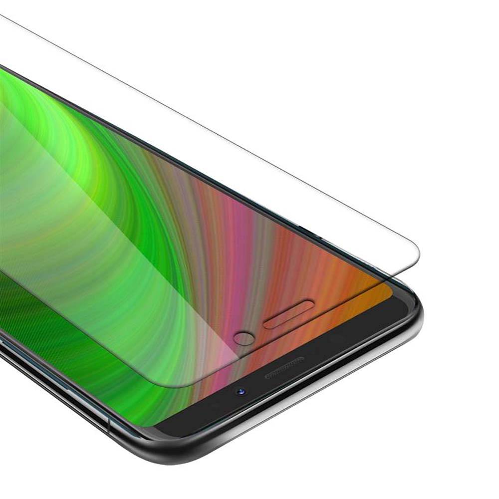 Cadorabo Panzer Folie für WIKO VIEW XL Schutzfolie in Transparent Gehärtetes Tempered Display-Schutzglas