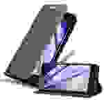 Cadorabo Hülle für Sony Xperia Z Schutz Hülle in Braun Handyhülle Etui Case Cover Magnetverschluss