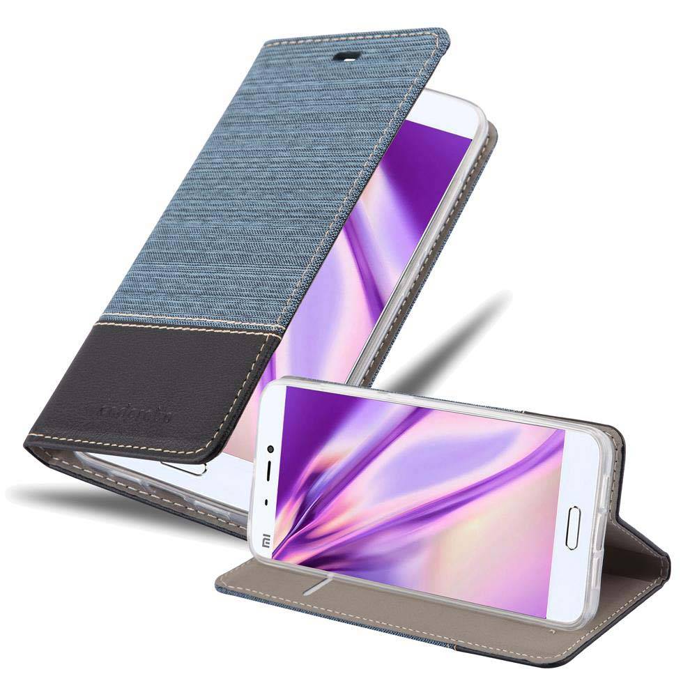 Cadorabo Hülle für Xiaomi Mi 5s Schutzhülle in Blau Handy Hülle Etui Book Case Cover