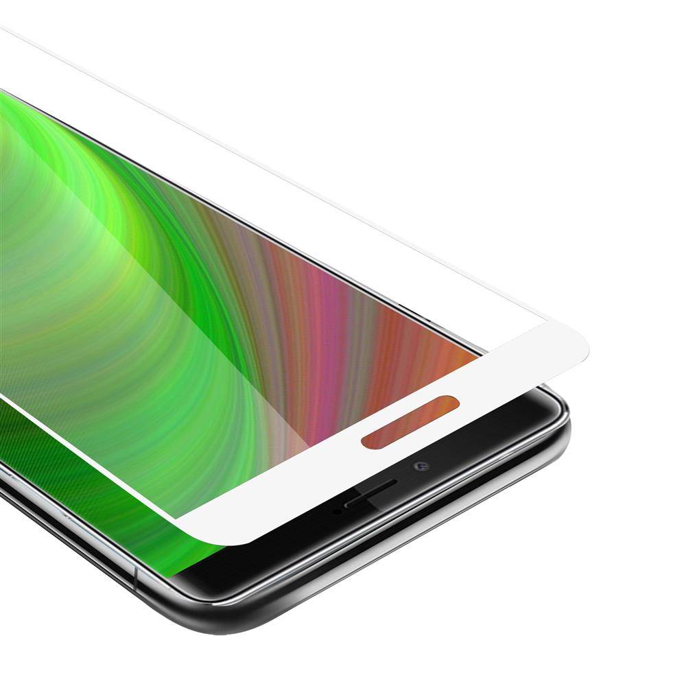 Cadorabo Panzerfolie für Honor NOTE 8 Schutzfolie in Schwarz Vollbild Folie Tempered Display Schutzglas