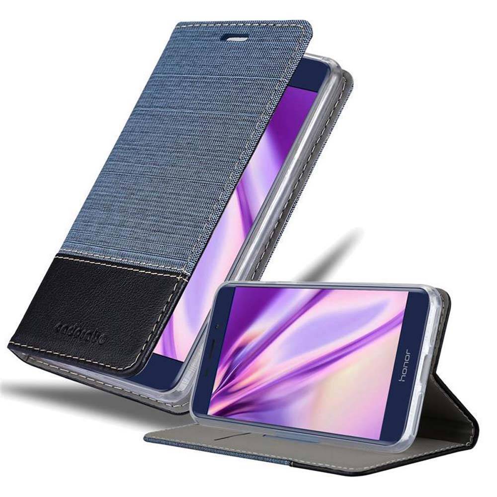 Cadorabo Hülle für Honor V9 PLAY Schutzhülle in Blau Handy Hülle Etui Book Case Cover