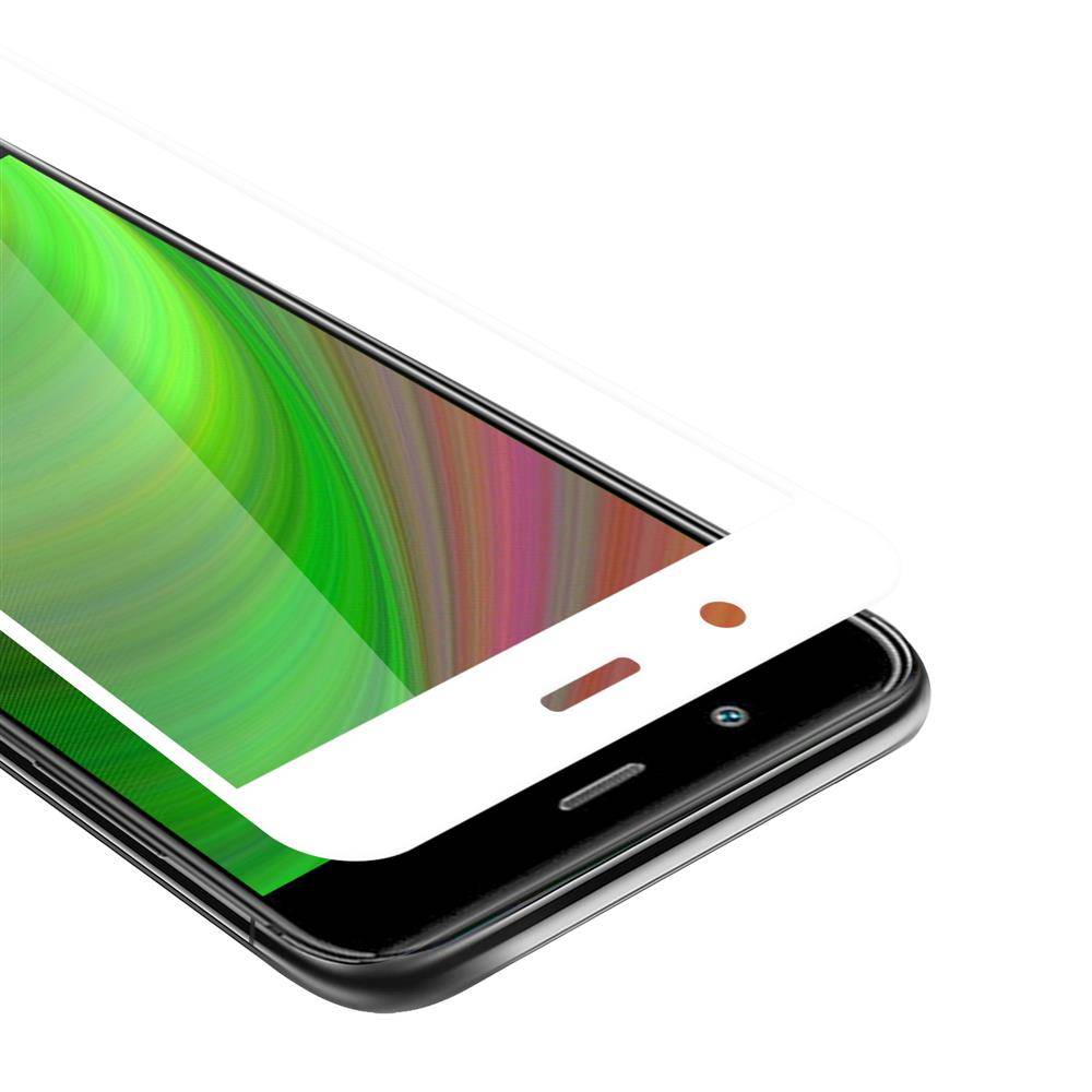 Cadorabo Panzerfolie für Huawei NOVA 2 PLUS Schutzfolie in Schwarz Vollbild Folie Tempered Display Schutzglas