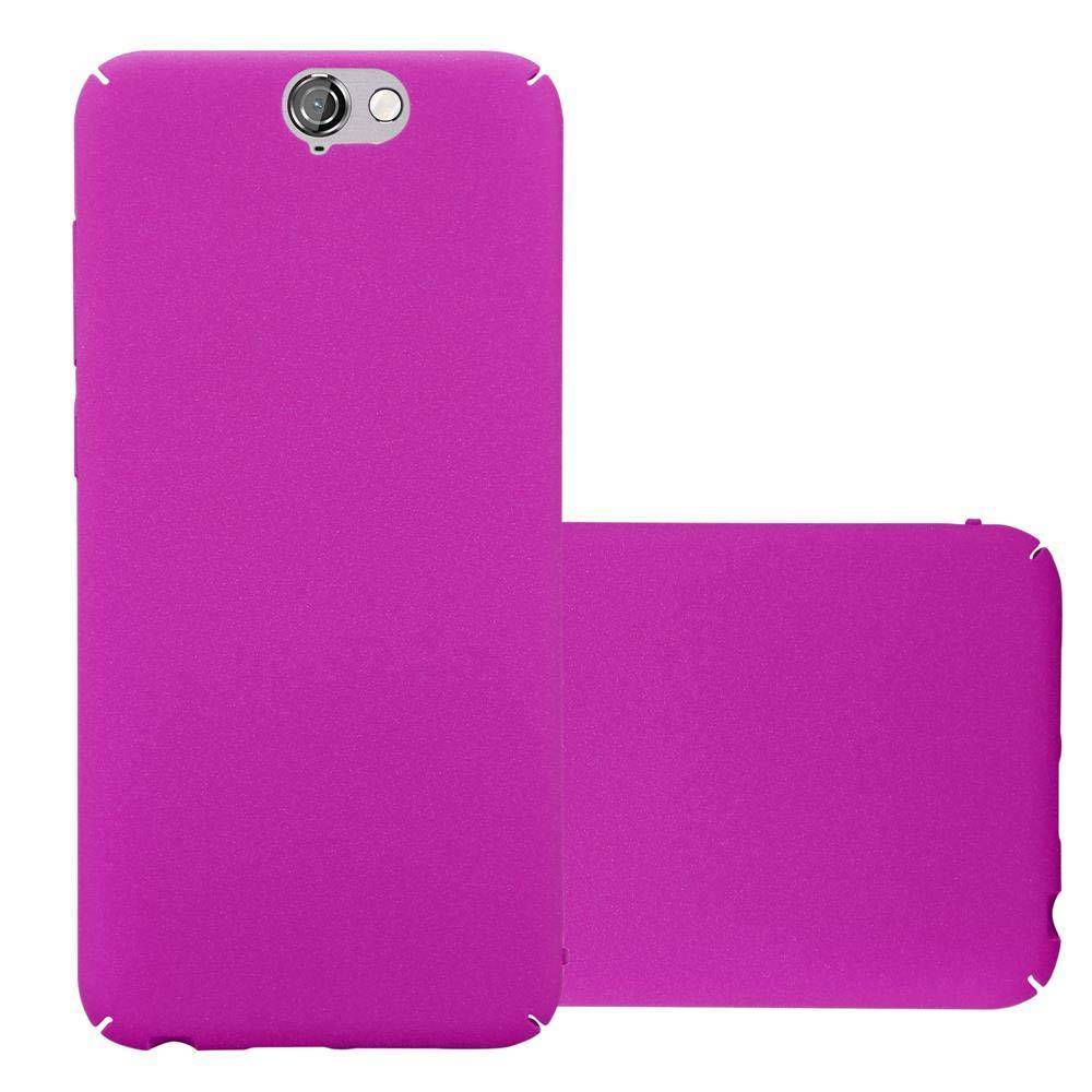 Cadorabo Schutzhülle für HTC ONE A9 Hülle in Pink Etui Hard Case Handyhülle Cover
