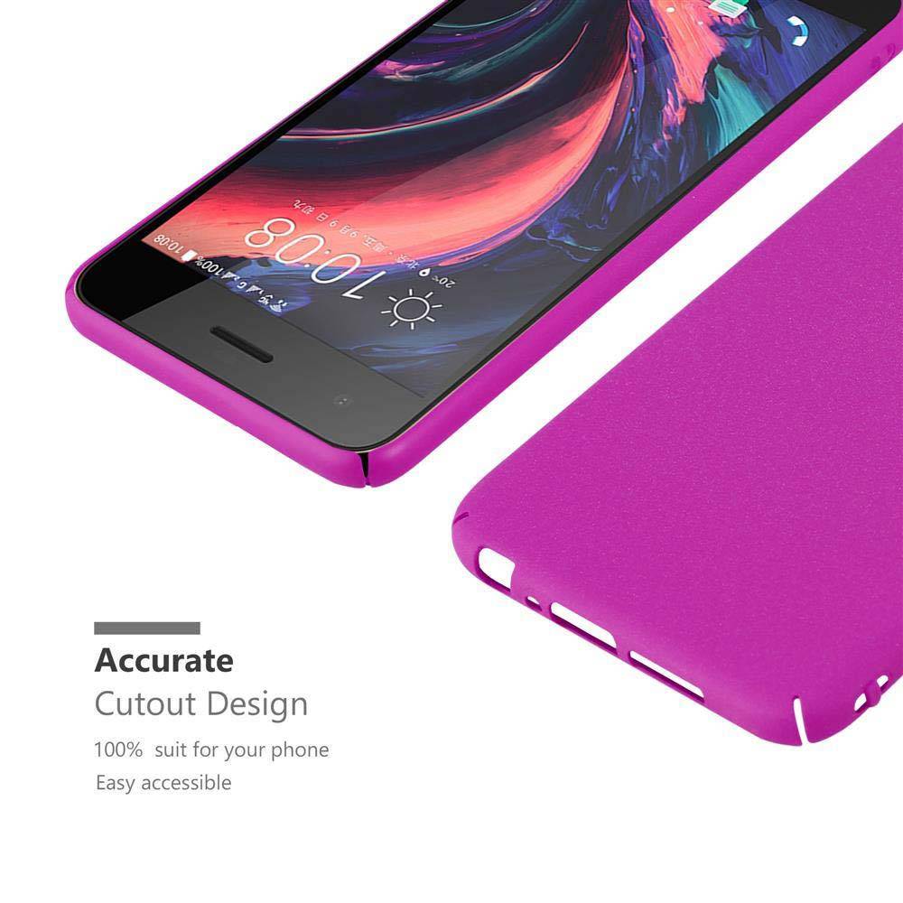 Cadorabo Schutzhülle für HTC ONE A9 Hülle in Pink Etui Hard Case Handyhülle Cover
