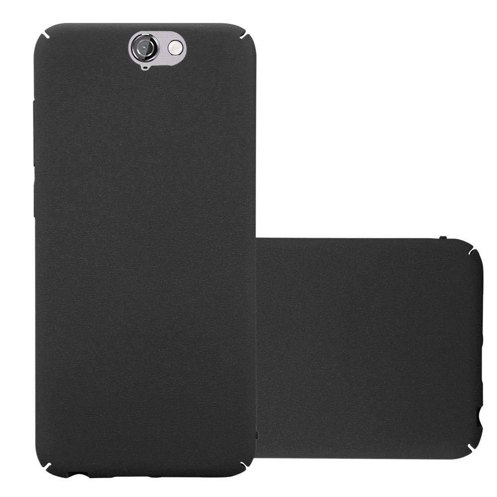 Cadorabo Schutzhülle für HTC ONE A9 Hülle in Schwarz Etui Hard Case Handyhülle Cover