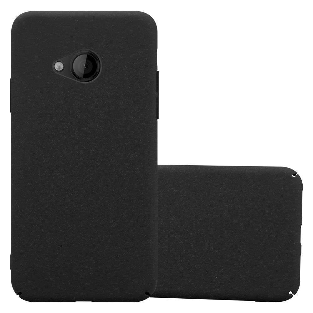 Cadorabo Schutzhülle für HTC U PLAY Hülle in Schwarz Etui Hard Case Handyhülle Cover