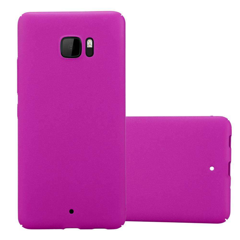Cadorabo Schutzhülle für HTC U ULTRA Hülle in Pink Etui Hard Case Handyhülle Cover