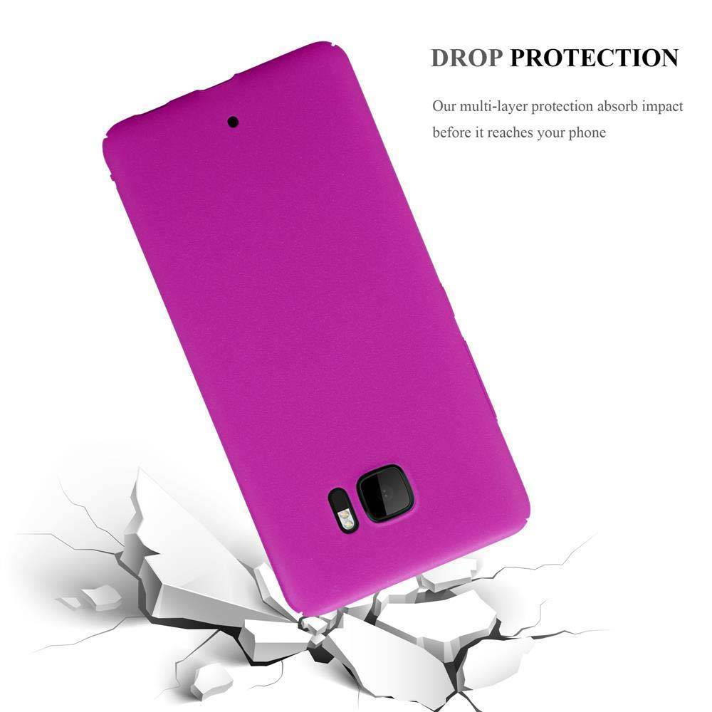 Cadorabo Schutzhülle für HTC U ULTRA Hülle in Pink Etui Hard Case Handyhülle Cover