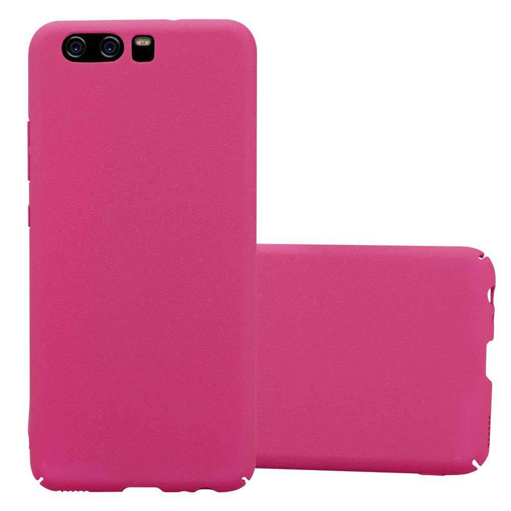 Cadorabo Schutzhülle für Huawei P10 Hülle in Pink Etui Hard Case Handyhülle Cover
