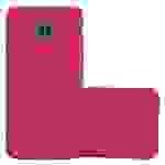 Cadorabo Schutzhülle für Motorola MOTO G2 Hülle in Pink Etui Hard Case Handyhülle Cover