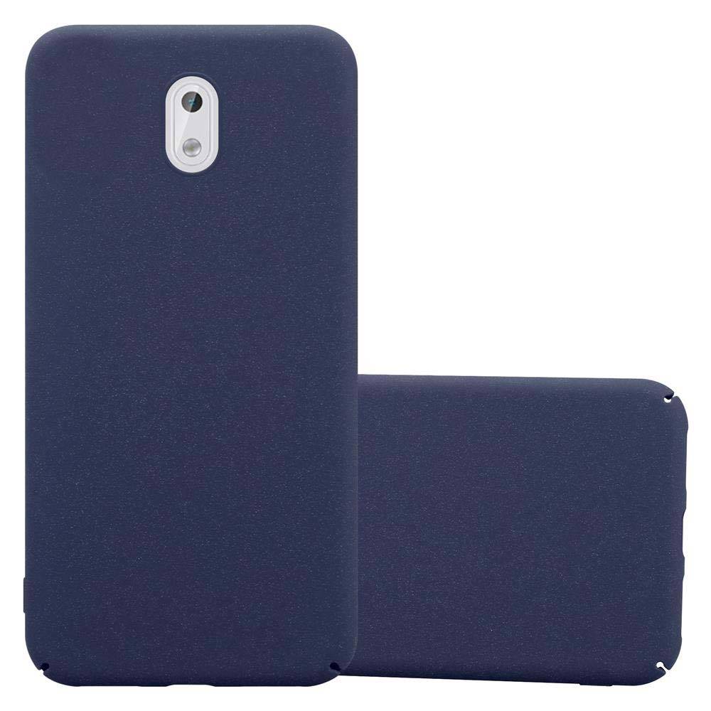 Cadorabo Schutzhülle für Nokia 3 2017 Hülle in Blau Etui Hard Case Handyhülle Cover