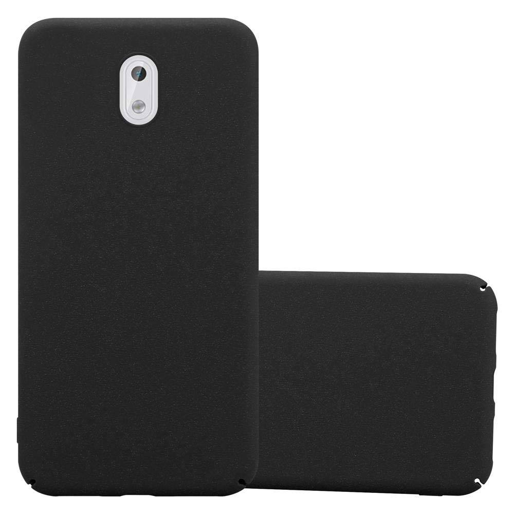 Cadorabo Schutzhülle für Nokia 3 2017 Hülle in Schwarz Etui Hard Case Handyhülle Cover