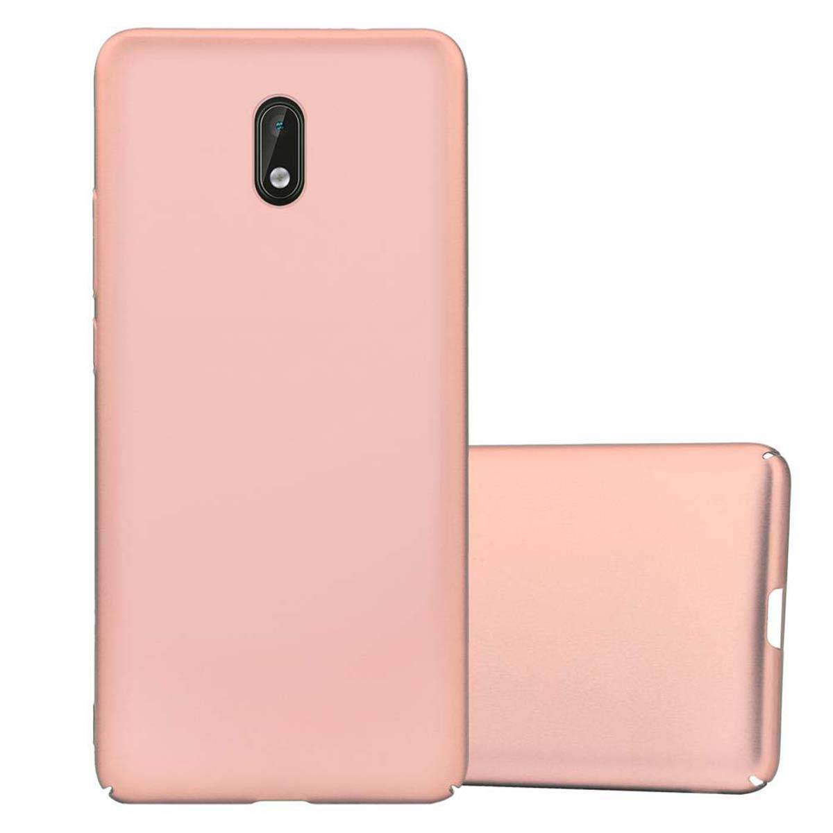 Cadorabo Hülle für Nokia 3 2017 Schutzhülle in Rosa Hard Case Handy Hülle Etui