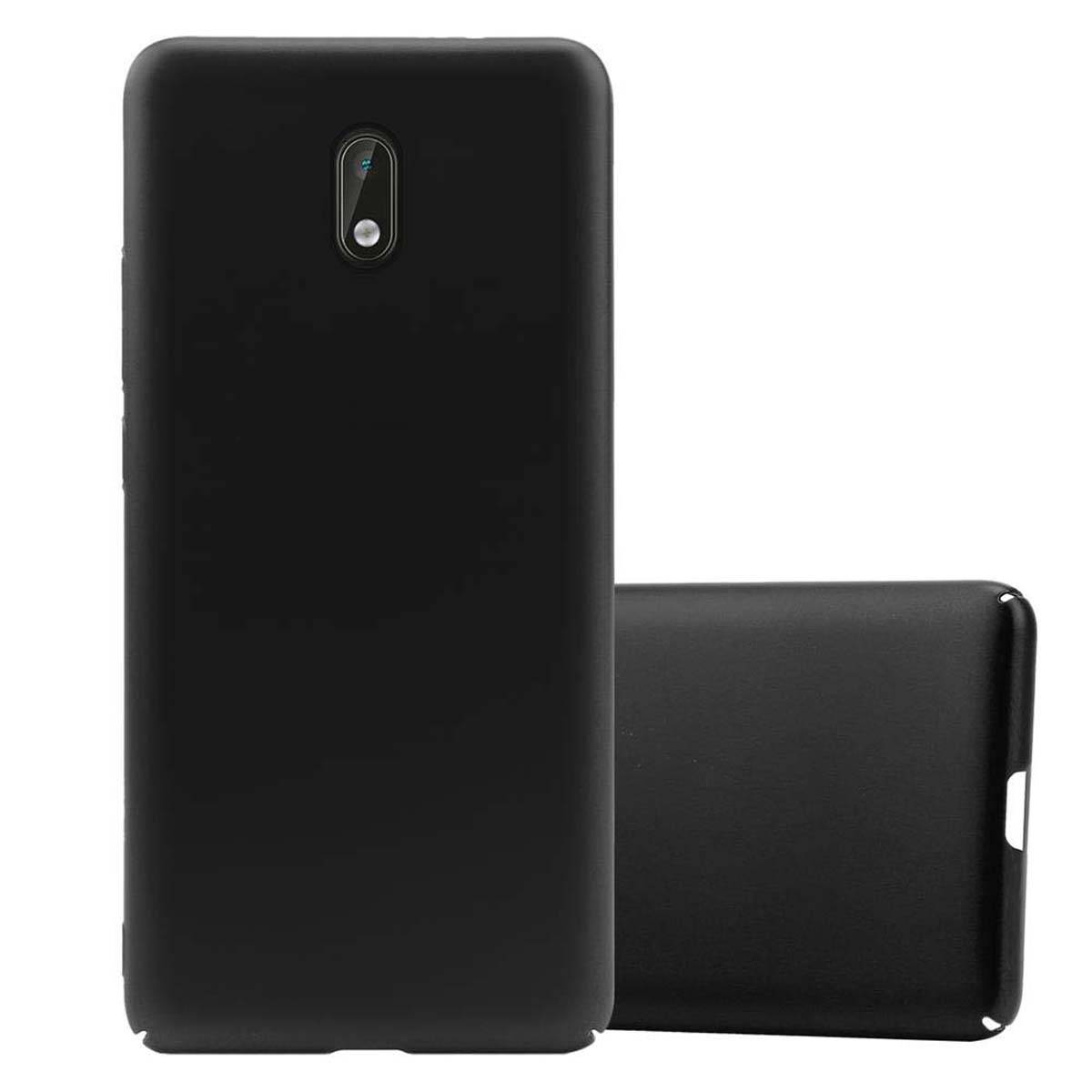 Cadorabo Hülle für Nokia 3 2017 Schutzhülle in Schwarz Hard Case Handy Hülle Etui