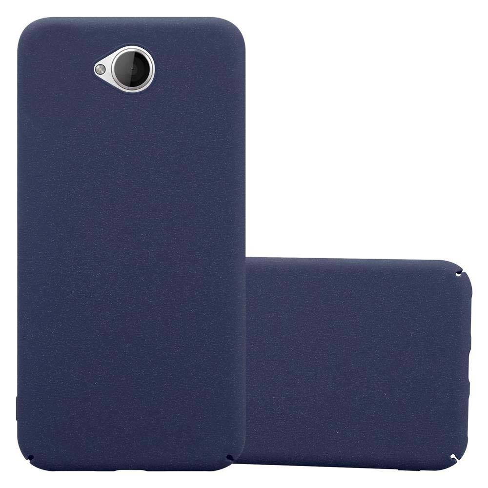 Cadorabo Schutzhülle für Nokia Lumia 650 Hülle in Blau Etui Hard Case Handyhülle Cover