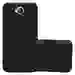 Cadorabo Schutzhülle für Nokia Lumia 650 Hülle in Schwarz Etui Hard Case Handyhülle Cover