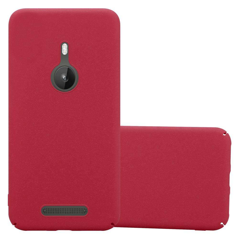 Cadorabo Schutzhülle für Nokia Lumia 925 Hülle in Rot Etui Hard Case Handyhülle Cover