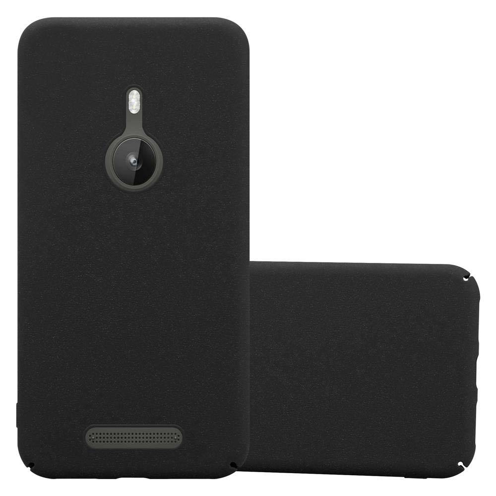 Cadorabo Schutzhülle für Nokia Lumia 925 Hülle in Schwarz Etui Hard Case Handyhülle Cover